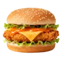 Cheesy Chicken Burger