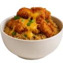 Cheesy Chicken Rice Bowl